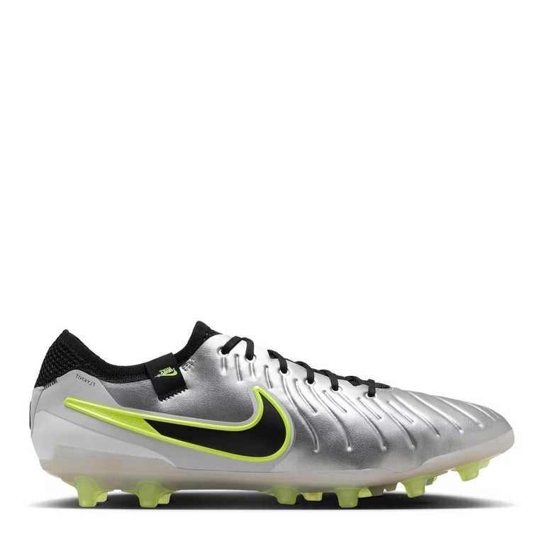 Zapato Fútbol Nike Legend 10 Elite Fg Silver Originales Pasto Natural