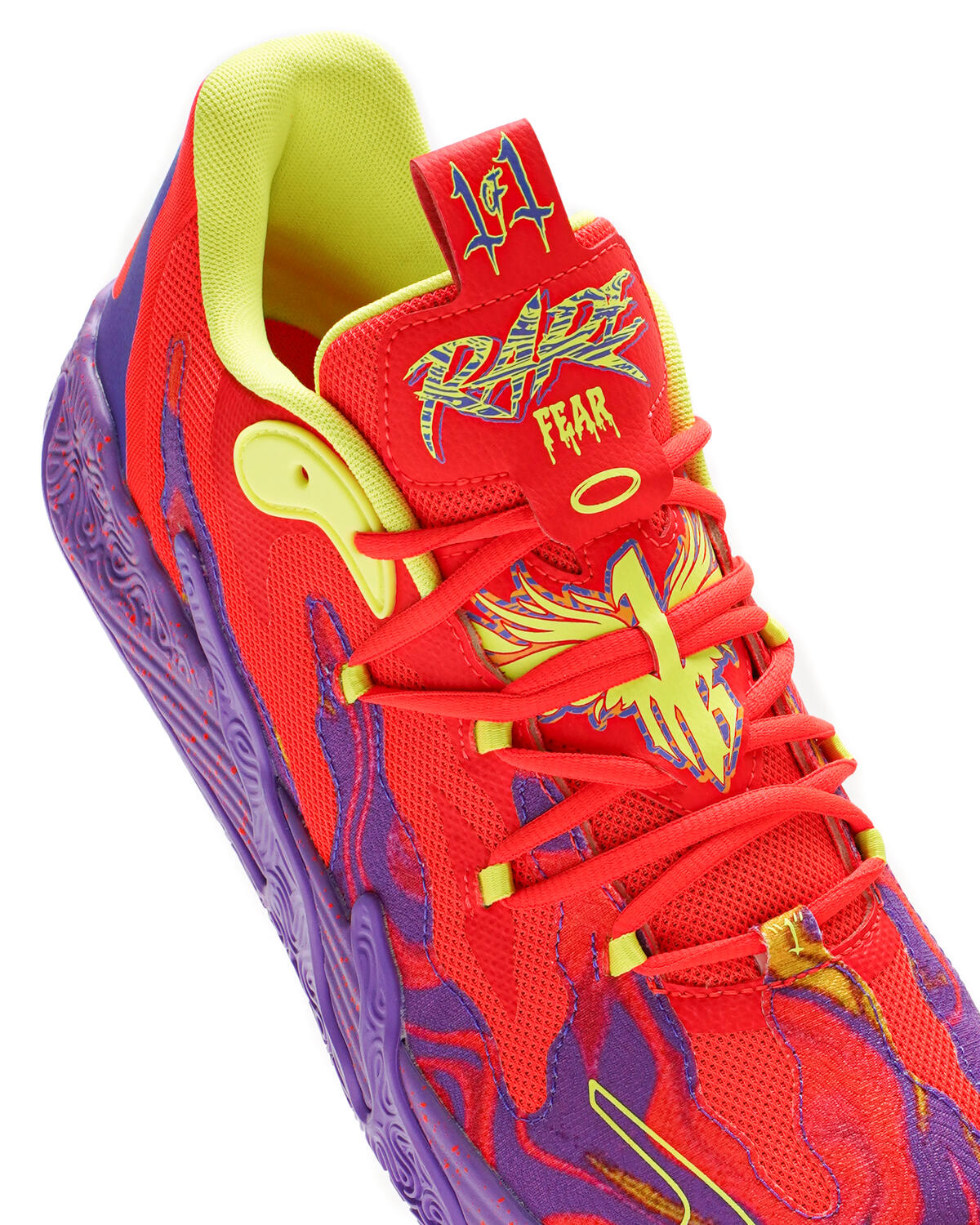 Zapatillas Basketball Puma Lamelo Ball MB.03 Low Lava Originales